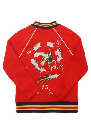 Logo-embroidered sweatshirt, zdjęcie 2 Logo-embroidered sweatshirt od Gucci Kids